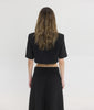 PHOIBE CROP BLAZER BLACK