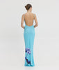 VERONICA DRESS AQUA FLORAL