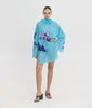 ARIANE TUNIC AQUA FLORAL