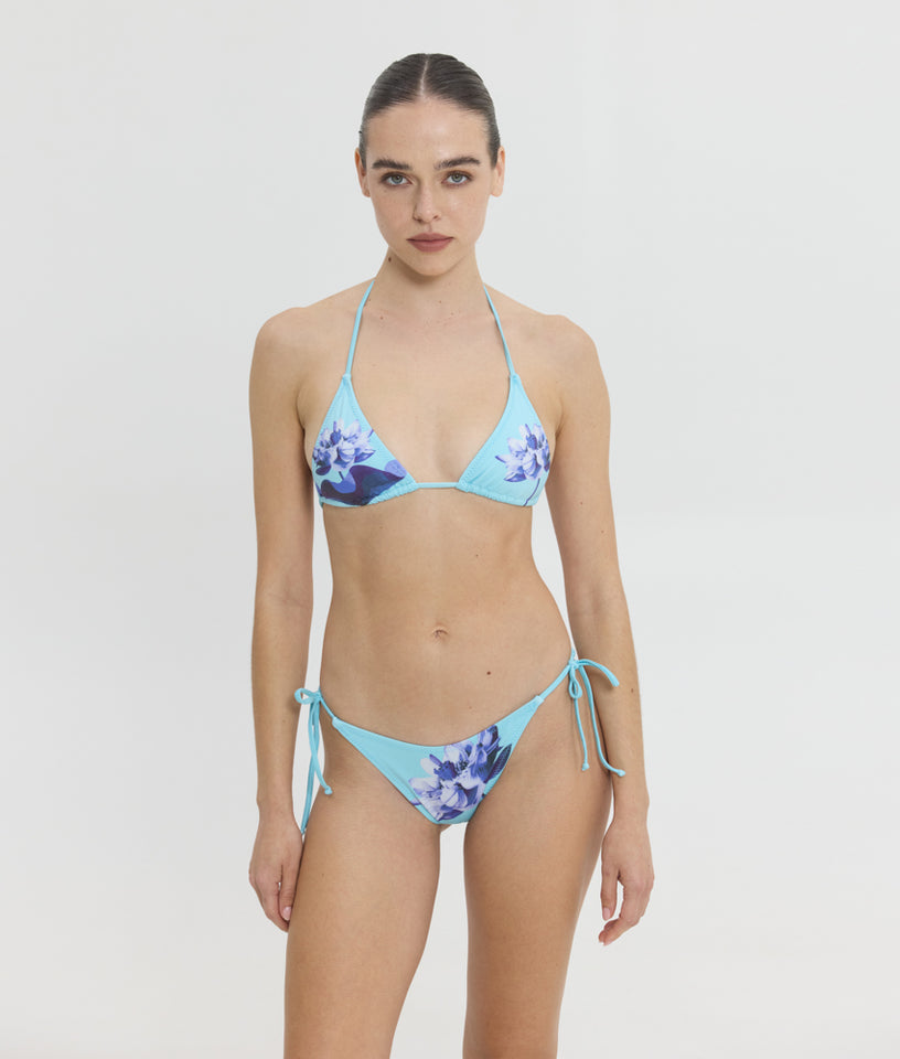 TEMPTATION BIKINI AQUA FLORAL