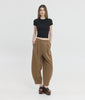 PHOIBE BALLOON PANTS BROWN