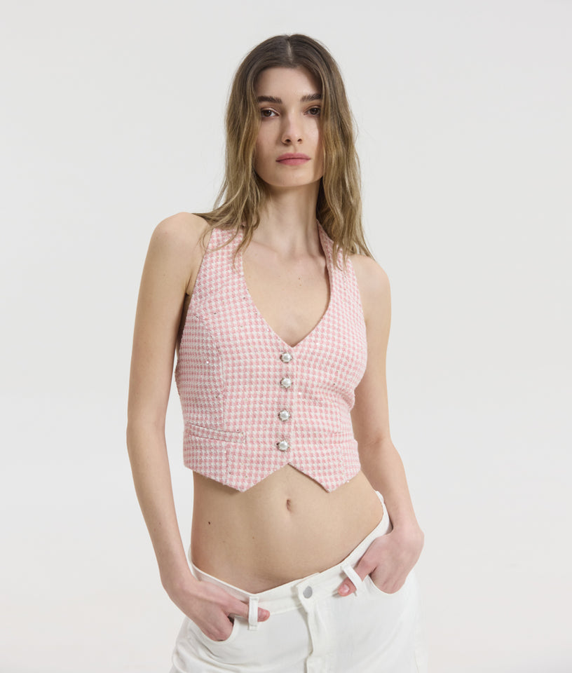 LUCIE VEST PINK