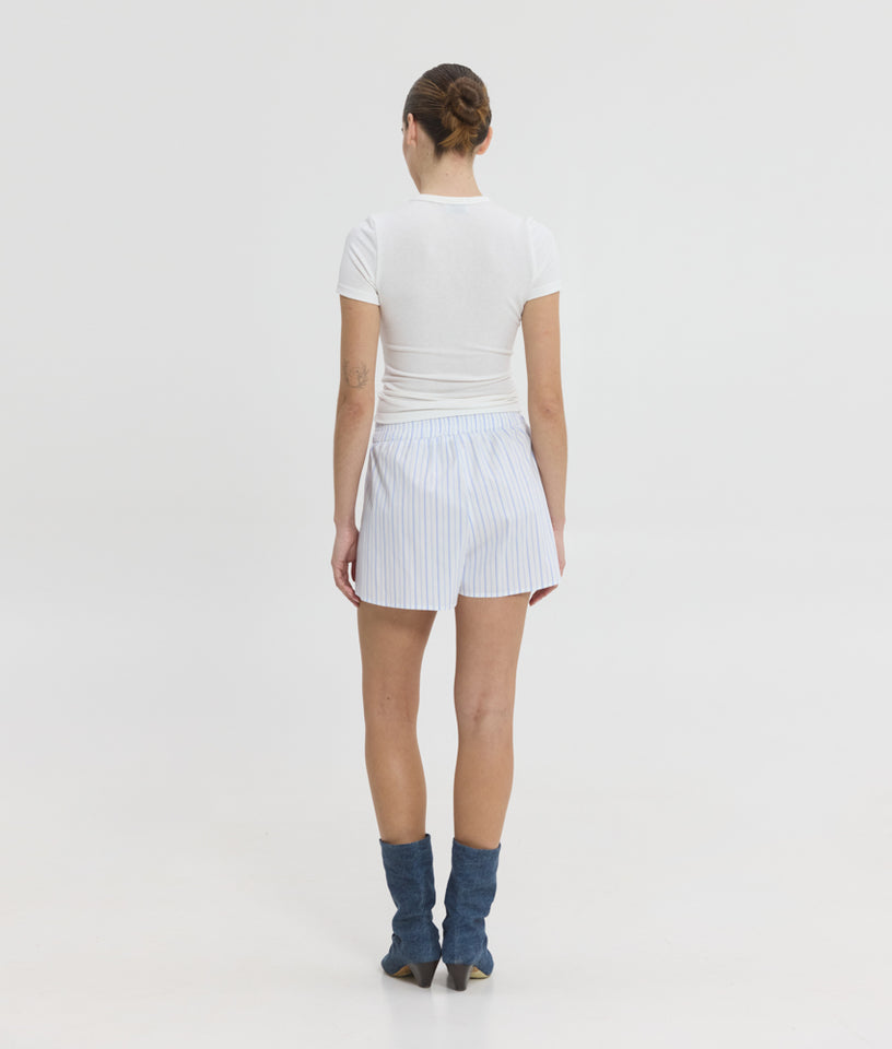 REINA BOXER BLUE STRIPES