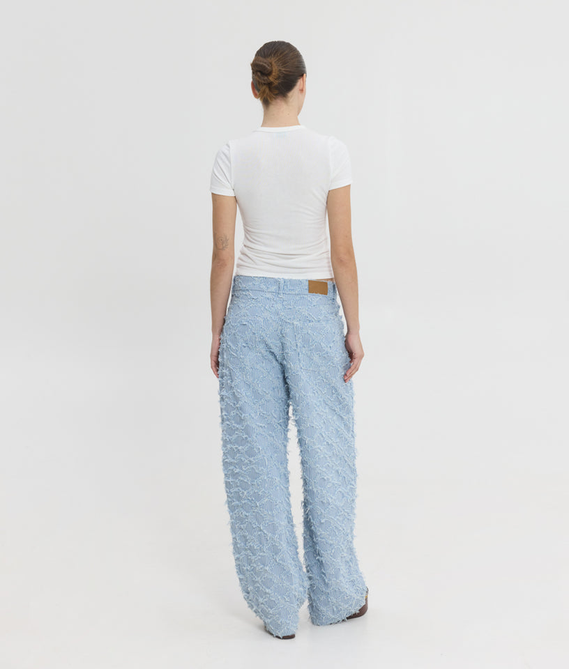 MONICA STRIPED JEANS