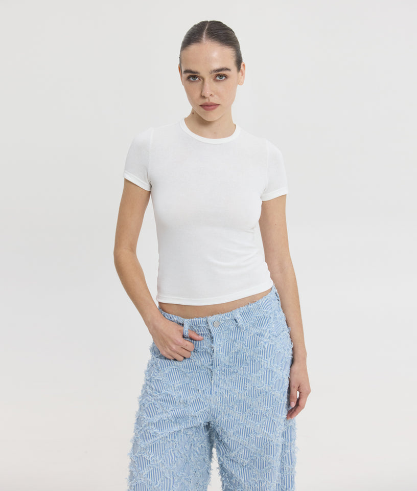 MONICA STRIPED JEANS