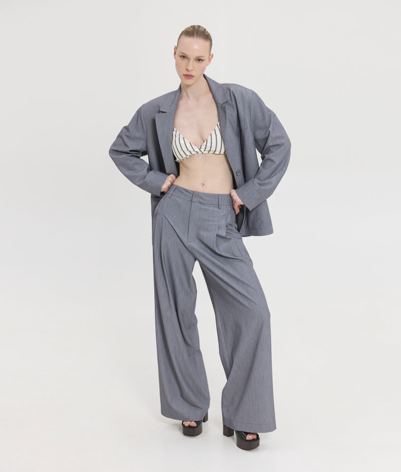 LISA BLAZER GREY