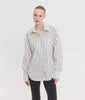 REINA SHIRT BROWN STRIPES