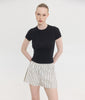 REINA BOXER BROWN STRIPES