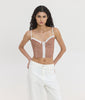 FIONA CORSET PLAID
