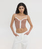 FIONA CORSET PLAID