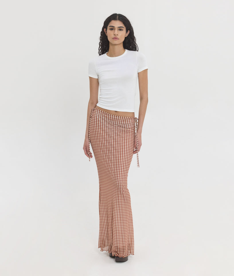 FIONA SKIRT PLAID