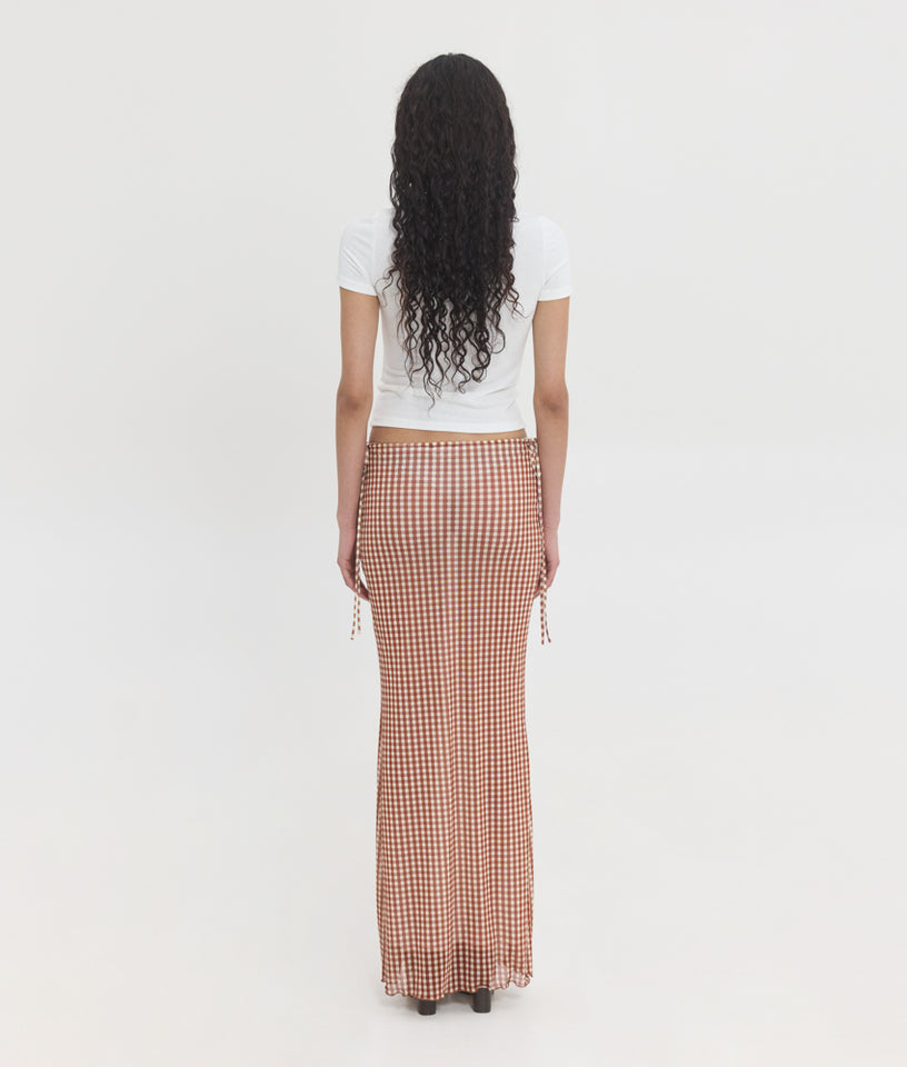 FIONA SKIRT PLAID