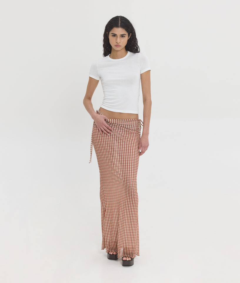 FIONA SKIRT PLAID