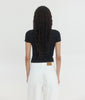 VIOLETTE T-SHIRT BLACK
