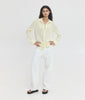 LUCIDA SEMI-SHEER SHIRT YELLOW