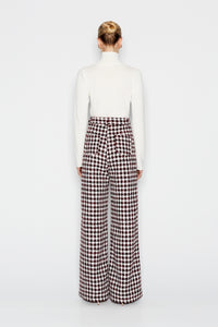 THEATRICAL HEART TROUSERS RED