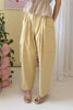 TRAVEL PANTS YELLOW