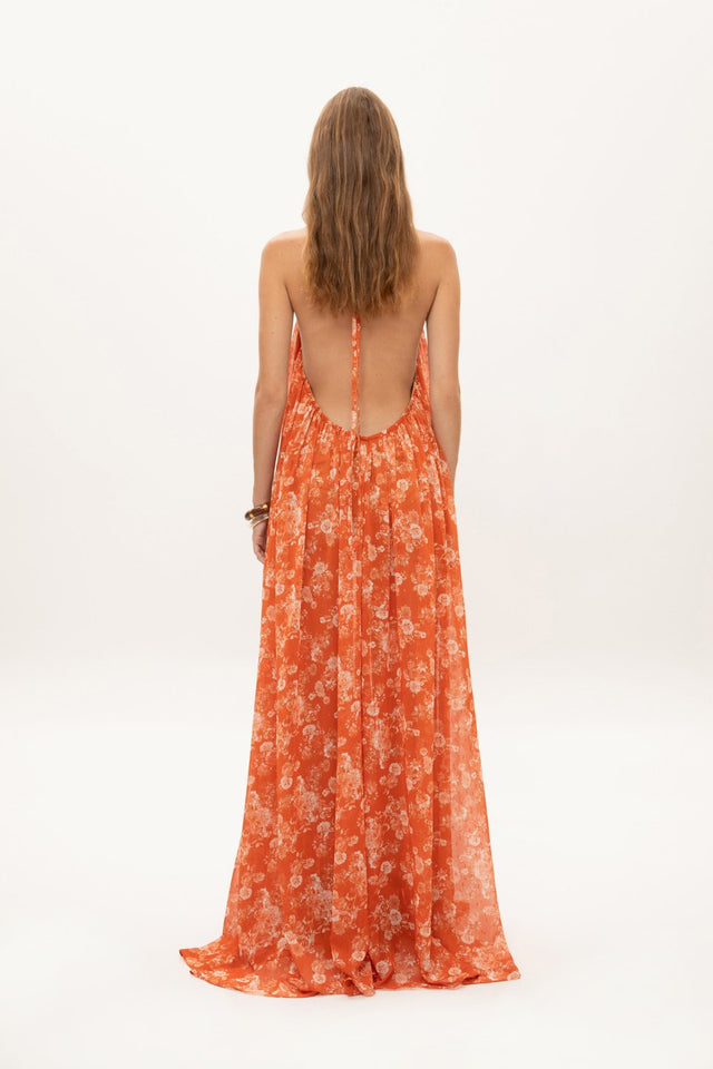 DESERT ROSE ONE SIZE MAXI DRESS