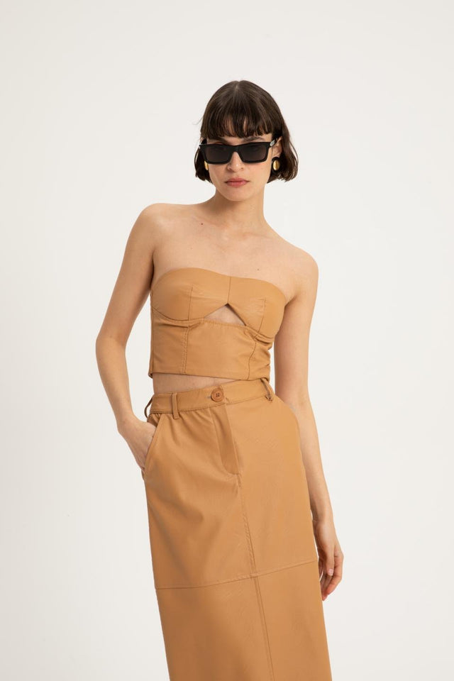 ZOE BUSTIER TOP