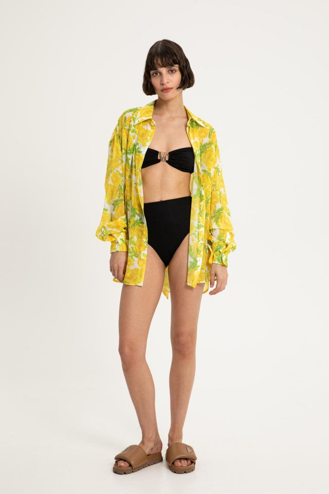 ELKSIS HIGH WAIST BIKINI BOTTOMS