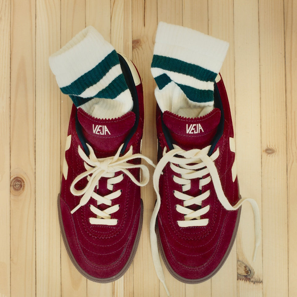 PANENKA SUEDE GRENAT SUN BARK