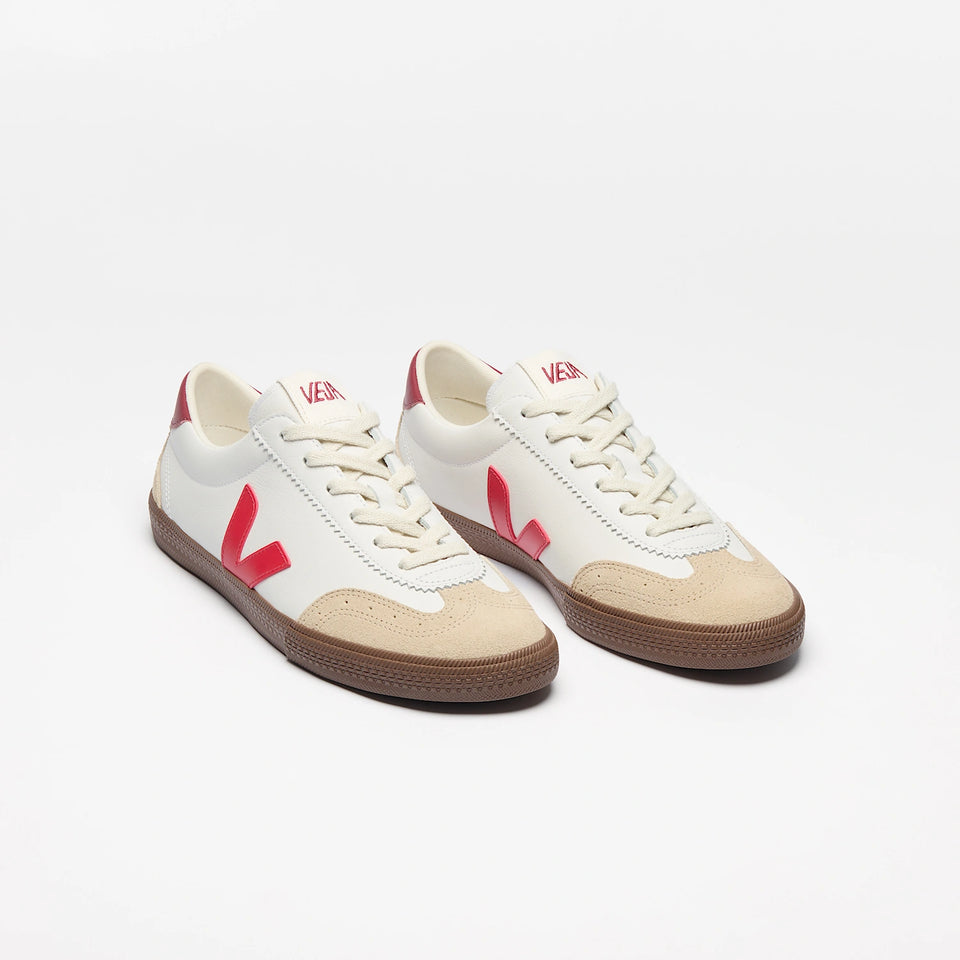 VOLLEY LEATHER WHITE PEKIN BARK