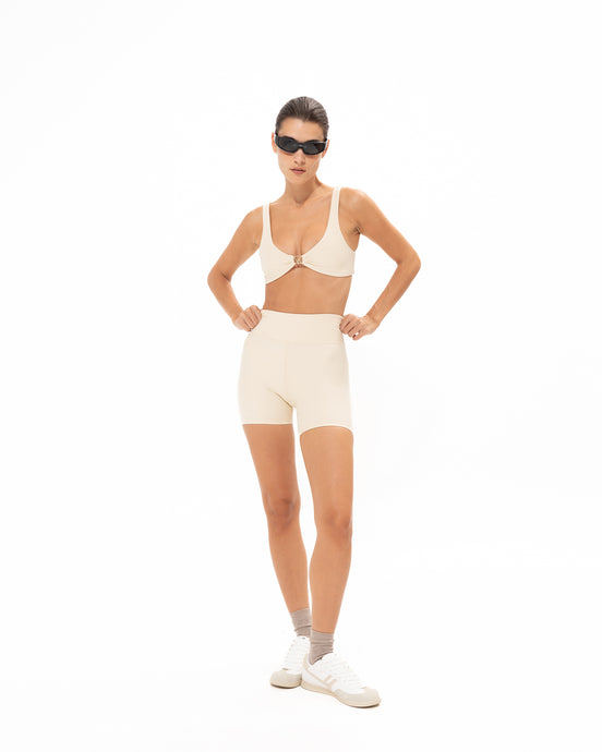 CREAM VK SPORTS BUSTIER