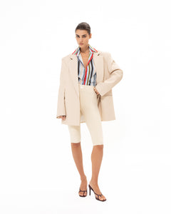 OFF-WHITE ACTIVE CAPRI PANTS