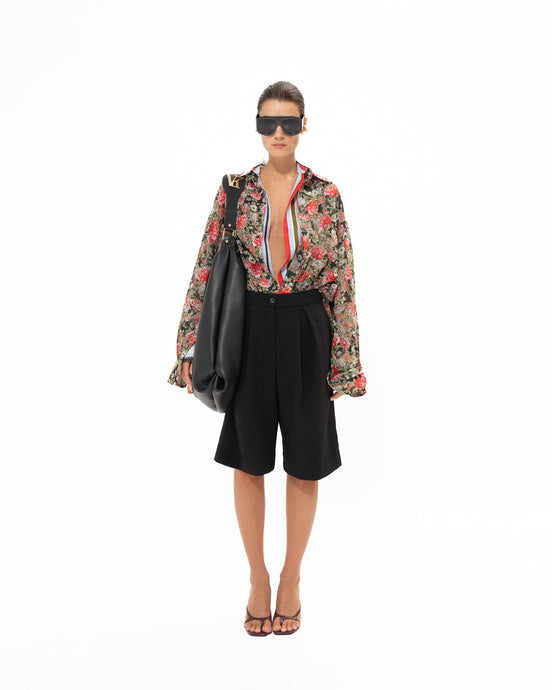 BLACK JUPE CULOTTE