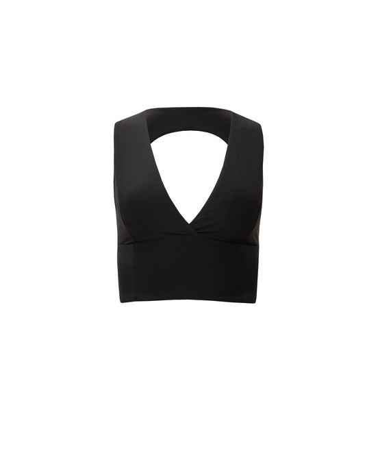 BLACK SPORTS BRA