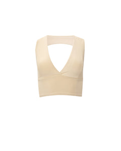 CREAM SPORTS BRA