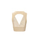 CREAM SPORTS BRA