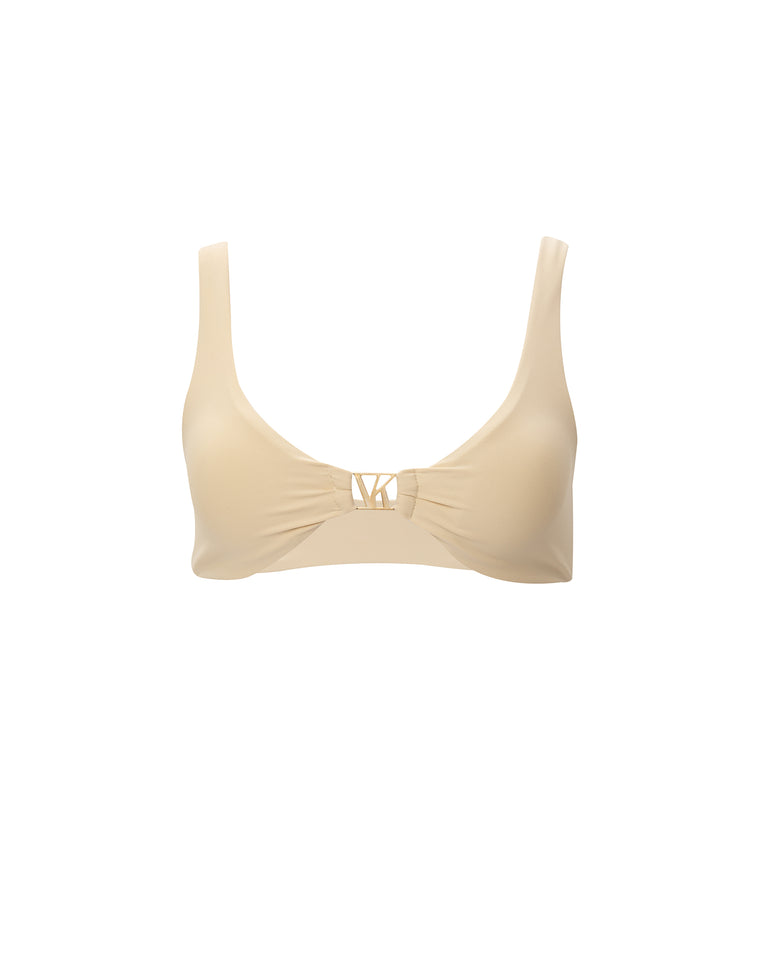 CREAM VK SPORTS BUSTIER
