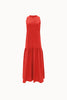 SCARLET COTTON DRESS