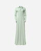 V-NECK RIB MAXI DRESS