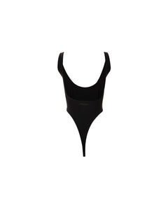 BLACK HIGH-THIGH BODY