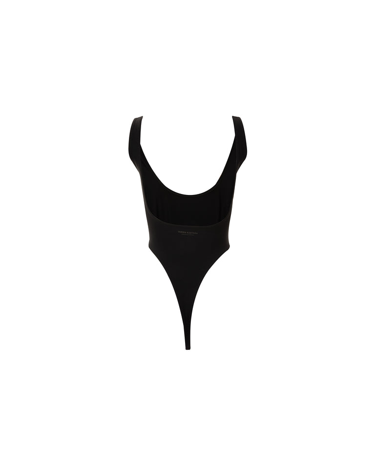 BLACK HIGH-THIGH BODY