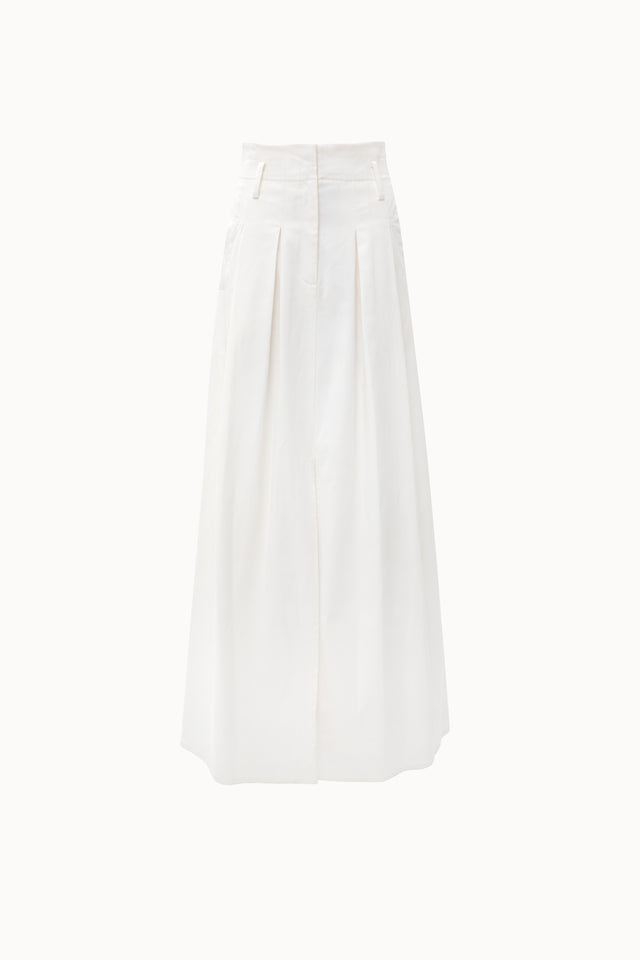 ISLAND WHITE LONG SKIRT