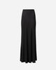BLACK FLUID MAXI SKIRT