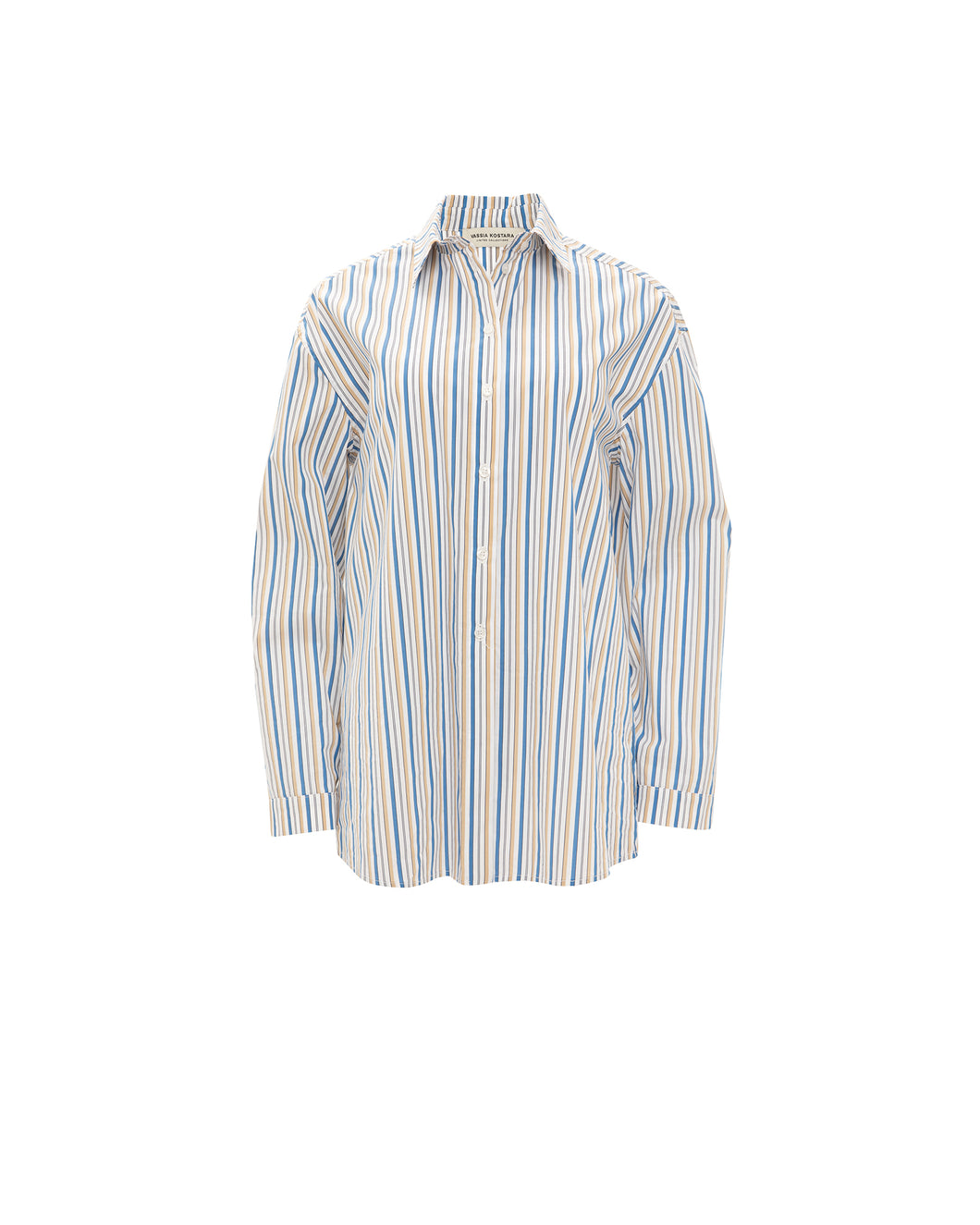 SKY BLUE STRIPED SHIRT