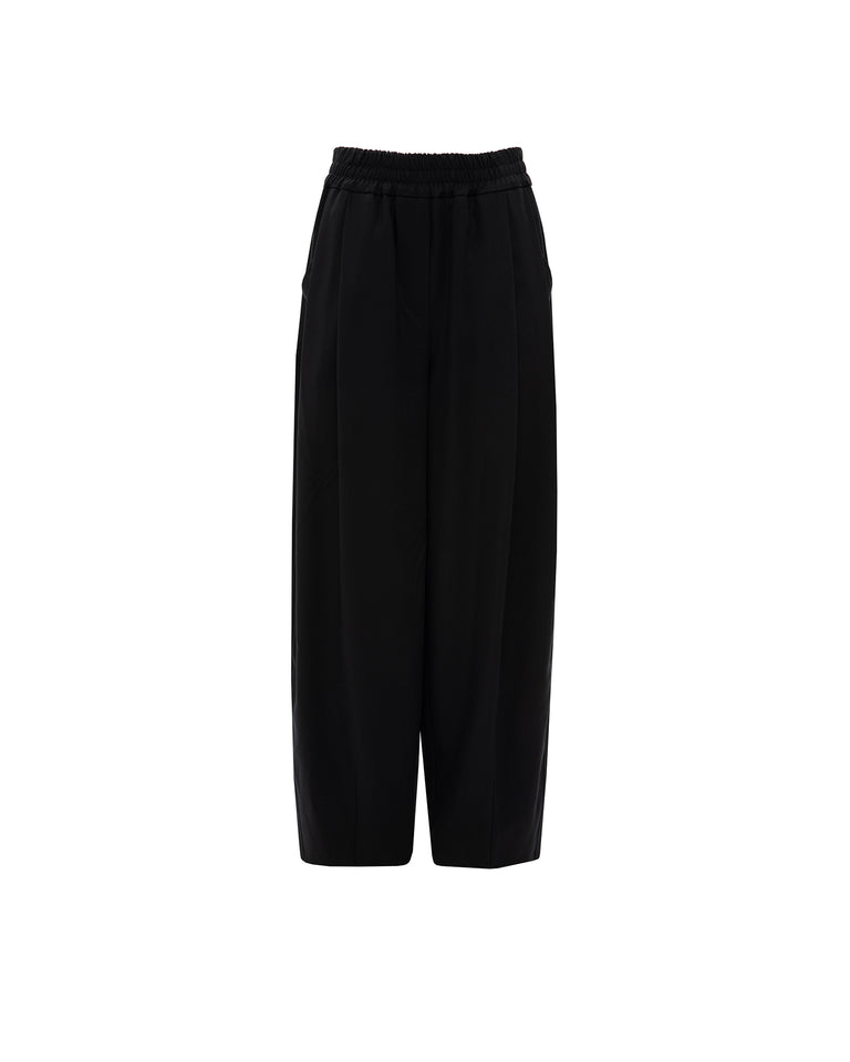 BLACK CASUAL PANTS
