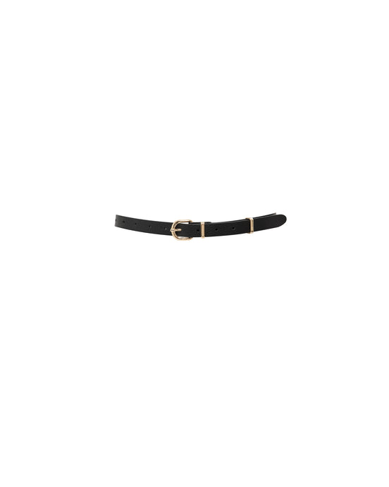 BLACK THIN BELT