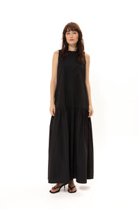 BLACK COTTON DRESS