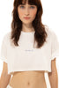 SALT, SKIN, SINCROPPED T-SHIRT