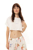 SALT, SKIN, SINCROPPED T-SHIRT