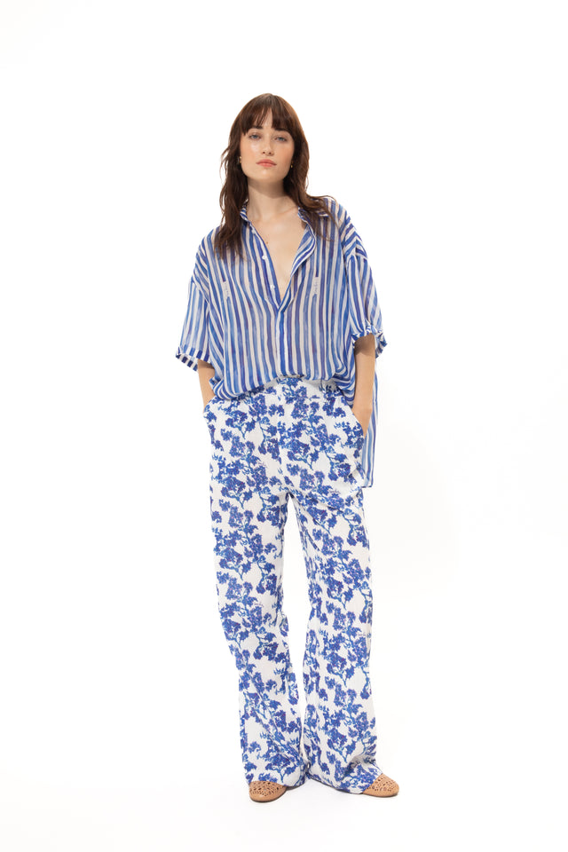 AEGEAN BLUE OS SHIRT