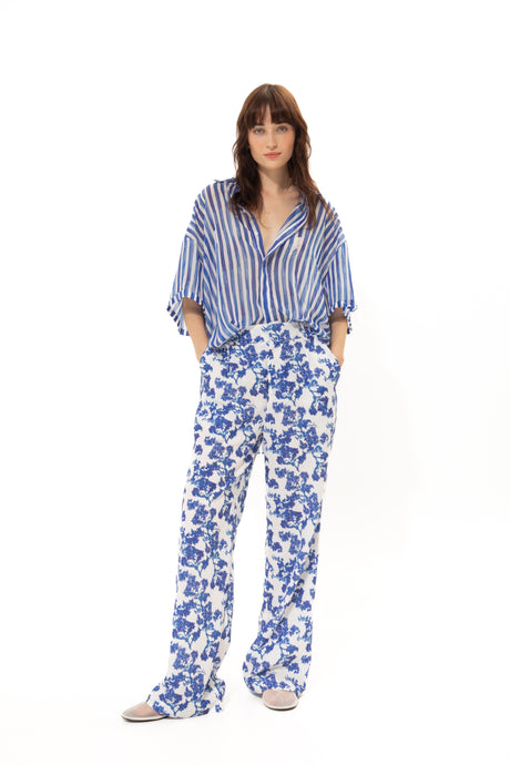 VIOLET SEA STRAIGHT LEG PANTS