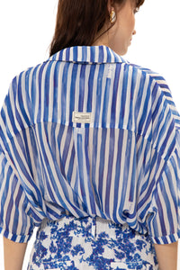 AEGEAN BLUE OS SHIRT