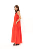 SCARLET COTTON DRESS