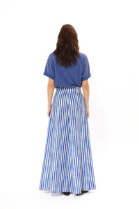 AEGEAN BLUE LONG SKIRT
